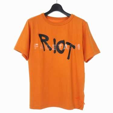 トップス FACETASM RIOT Riot Facetasm 21AW Logo Print T-shirt Cut & Sewn Short