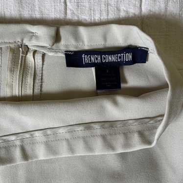 French Connection Women's Skirt - Cream/White - 2… - image 1