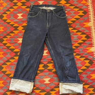 【vintage】BEN DAVIS / WIDE DENIM PAINTER Ben Davis Pants MENS FITS 42x31 Vintage 694 Yellow Tag