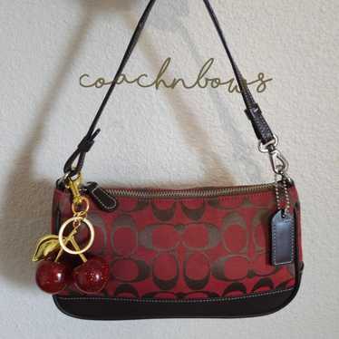 バッグ 00's coach vintage signature red Y2K Vintage Purse Vault ♡ | $340 free shipping ❌SOLD❌ Coach