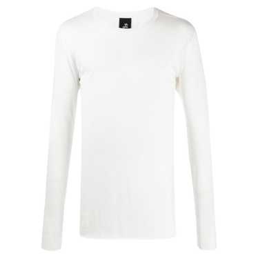Tシャツ・カットソー Thom Krom FW24 WORKED TSHIRT (MTS813 CREAM) THOM KROM long sleeves tee-shirt - Mole coloured