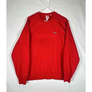 supreme × lacoste スウェット Buy Supreme x Lacoste Crewneck 'Green' - SS18SW4 GREEN | GOAT