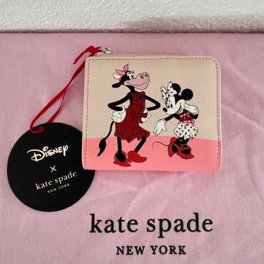 Kate Spade x Disney 財布　カードケース Kate Spade Disney Lady And The Tramp Large Slim Card Holder