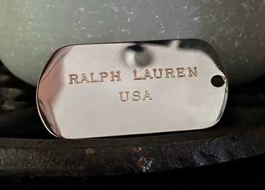 【GW期間発送可】*Vintage* RALPH LAUREN Dog Tag GW期間発送可】*Vintage* RALPH LAUREN Dog Tag - メルカリ