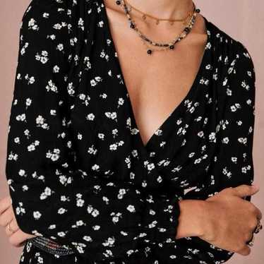 Sezane abelia blouse wrap - Gem