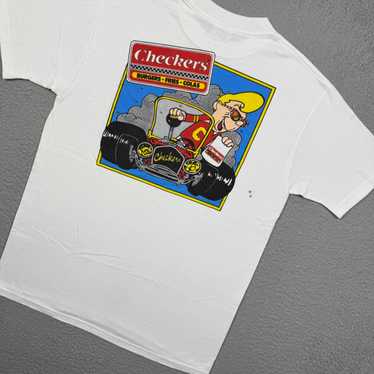 Vintage checkers t shirt - Gem