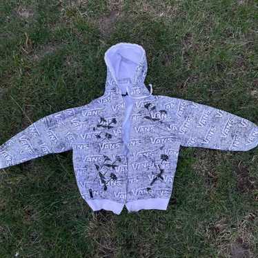 00s archive zip-up hoodie, - Gem