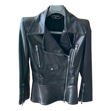 ジャケット alexander mcqueen SS25 Jackets (829907 QJADK9025) Alexander McQueen Leather Jacket 729641.Q5HXF-1000 BLACK