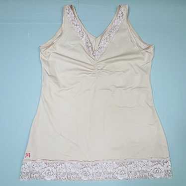 Ruby Ribbon Cami Camisole Size 38 Light Smoothing… - image 1