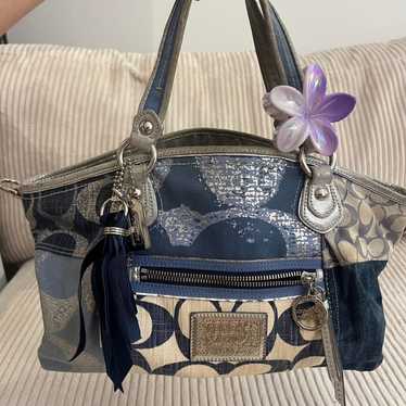Rare denim coach poppy - Gem