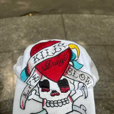 ◆Ed Hardy◆スカル ホワイト キャップ 送料込 Ed Hardy エドハーディホワイト スカル刺繍キャップ - メルカリ
