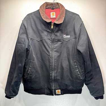 Carhartt J14BLK ヴィンテージSanta Fe Jacket Vintage Santa Fe Carhartt J14 DKB Dark Brown Jacket Men's