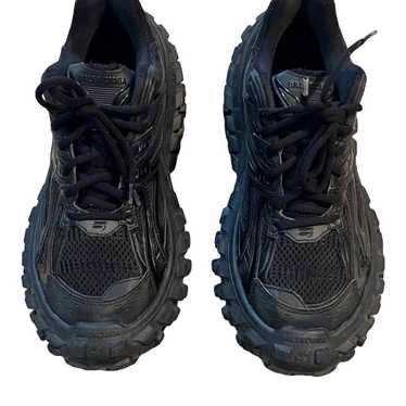 靴 balenciaga defender 41 Balenciaga Defender Clog Black Rubber Men's