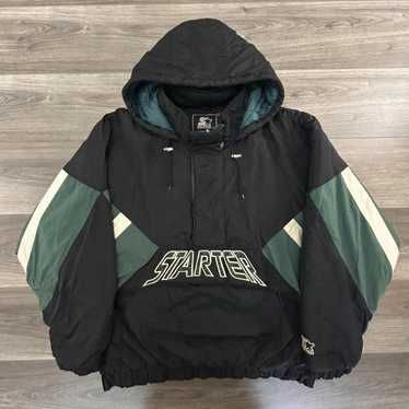 STARTER 80S テキサスレンジャーズ スタジャン USA製　サイズL 古着 90s NHL New York Rangers レンジャーズ パデット