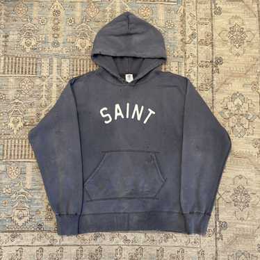 パーカー・フーディ SAINT MICHAEL FW24 'Ceremony' hoodie (SMYS10000C46 BLACK) Saint michael hoodie - Gem