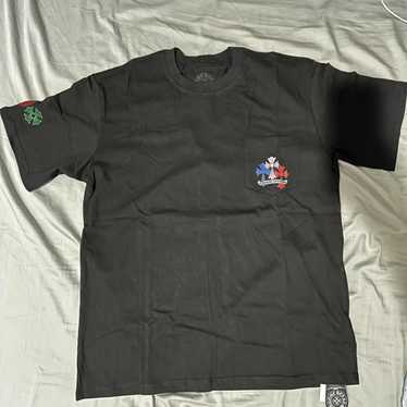 ◆CHROME HEARTS◆クロス タイヤ トラック ポケット T シャツ クロムハーツTシャツ3セメタリークロススター＆ストライプ