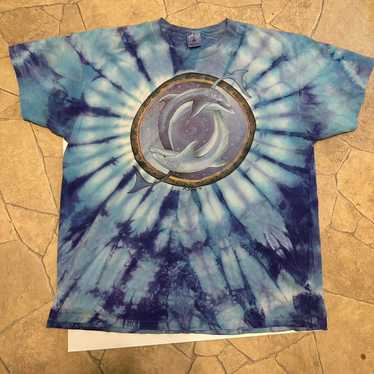 90s MIKE DUBOIS Tシャツ PSYCHEDELIC RAVE Vintage 90s Michael Mike Dubois Not Fade Away 1993 Tie Dye