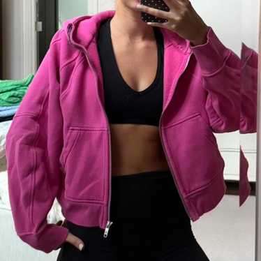 Lululemon pink scuba zipper - Gem