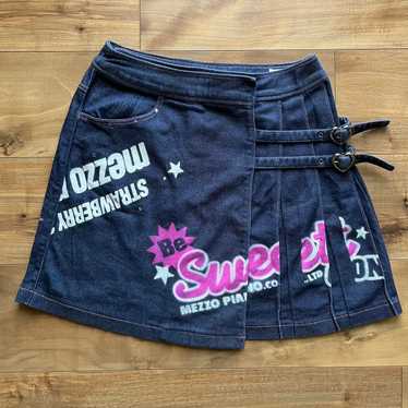 Mezzo piano skirt with - Gem