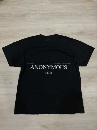 ANONYMOUS CLUB HOODIE パーカー　TAZZAN着用 ANONYMOUS CLUB HOODIE パーカー TAZZAN着用 ANONYMOUS CLUB