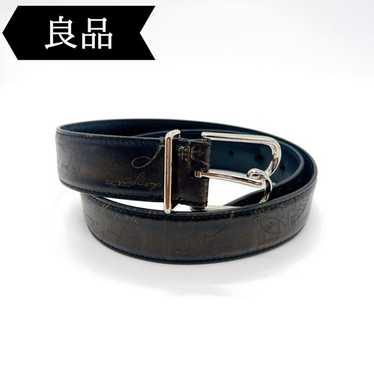 小物 Berluti belt calligraphy 85-34 Leather Berluti belt calligraphy 85-34 Leather