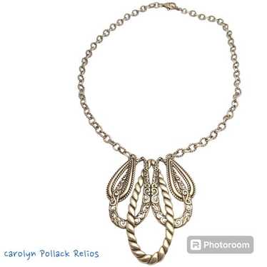 【Carolyn Pollack 】ヴィンテージ　リキッドシルバー　ネックレス Carolyn Pollack 】ヴィンテージ リキッドシルバー ネックレス