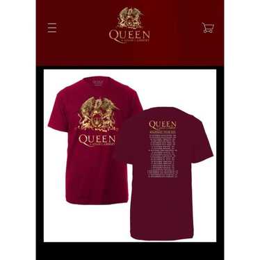 QUEEN+ADAM LANBERT 記念Tシャツ 美品】Queen アダムランバート2024JAPANツアー限定Tシャツ 黒S