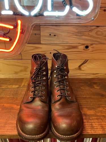 靴 RED WING IronRanger 8111 10D Red Wing Heritage Iron Ranger® Men's 6-Inch Boot in Amber