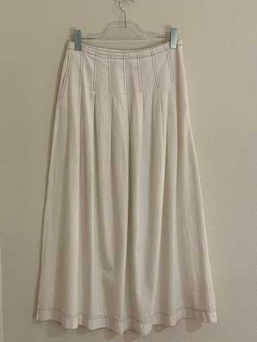 Anthropologie Women's Skirt - White/Cream - 6 – A… - image 1