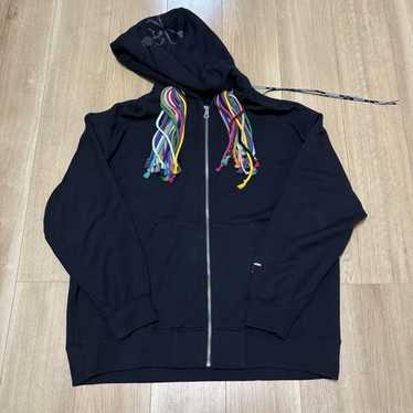 [MCM]★PHENOMENON Botanical Hoodie PHENOMENON × MASTERMIND WORLD MULTI CORD ZIP HOODED