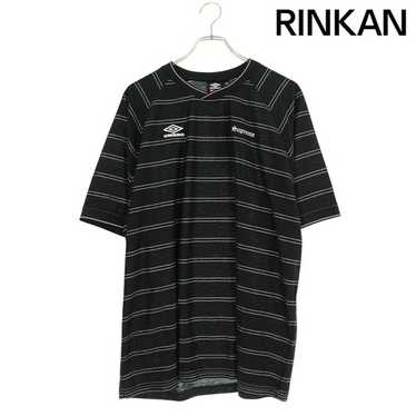 【SUPREME】 Supreme x Umbro Stripe Soccer Jersey Black 25SS Supreme Umbro Stripe Soccer Jersey Black Men's - SS25 - US