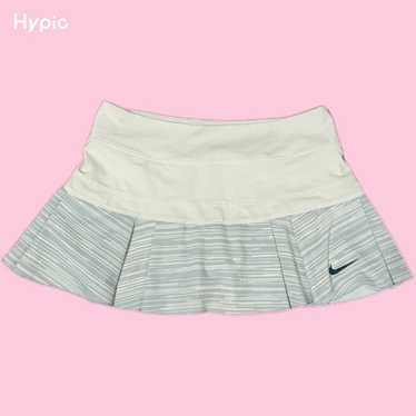 Nike White Cream Mini Tennis Skirt - image 1