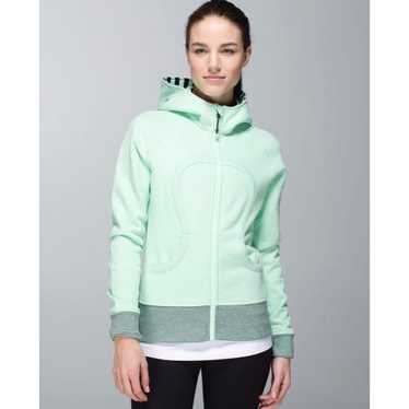 ルルレモン scuba ミントグリーン M/L Lululemon Scuba Oversized Half-Zip Hoodie - Delicate Mint
