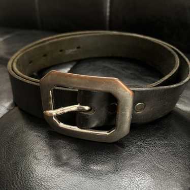 小物 RRL Burlington Leather Belt RRL New Burling 4cm Distressed Leather Belt for Men | MR PORTER