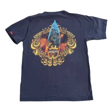 古着 USA製 90S JNCO JEANS Tシャツ ヴィンテージ ドラゴン 古着 90s USA製 JNCO JEANS 龍 ドラゴン マルチ 長袖 Tシャツ