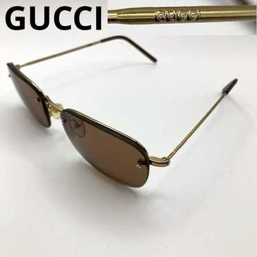小物 vintage gucci half rim sunglasses italy Gucci half-rim sunglasses with - Gem