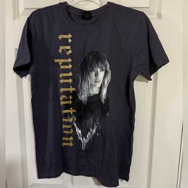 【レア】taylorswift Reputation サイン入りツアーTシャツ Taylor Swift Reputation Tour Shirt Adult S Canvas Black