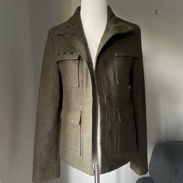 Club Monaco Wool Blend Military Jacket - image 1