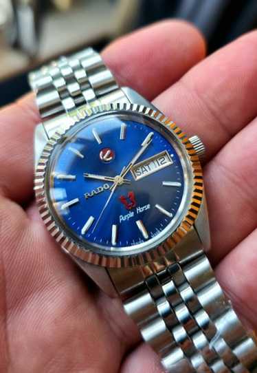 Rado purple horse vintage - Gem