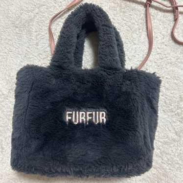 Furfur eco-fur tote bag - Gem