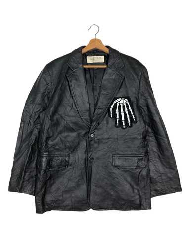 ジャケット・アウター 90s Vintage BALMAIN REAL leather jacket Vintage 90s Balmain Leather Jacket - Etsy
