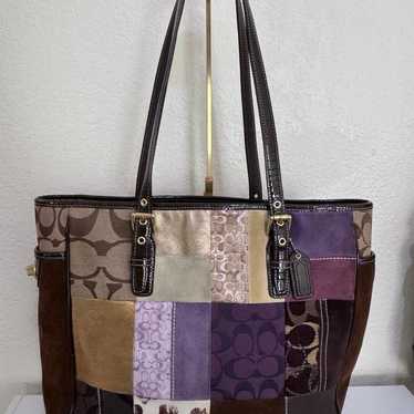 Coach patchwork tote! - Gem