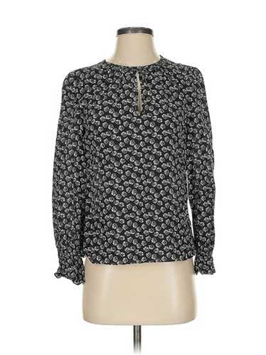 Rebecca Taylor Women Black Long Sleeve Blouse 0 - image 1