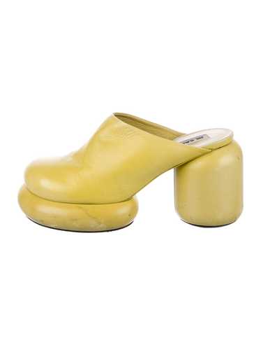 【送料&関税込】Jil Sander Caramel Leather Clogs Jil Sander Caramel Leather Clog – LOZURI®