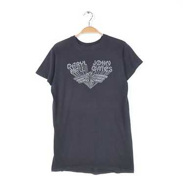 【希少】DARYL HALL  CAT TEE BLACK XL Vtg 1983 Daryl Hall & John Oates H2O Concert T-shirt Black