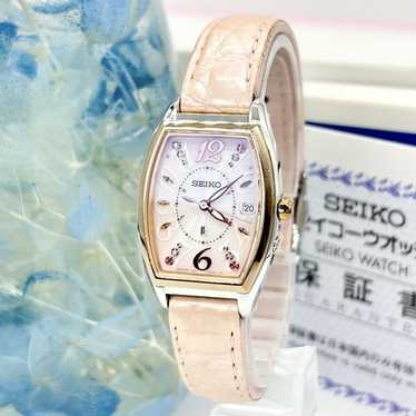 こ*ゆ様 SEIKO ルキア Sakura リミテッドエディション 1B32-0 SEIKO LUKIA 1B32-0AA0 Watch Radio Solar SAKURA Limited