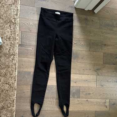 Frame Denim Black Stirrup Pants - image 1