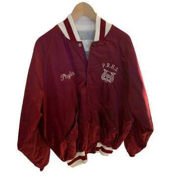 【レア】80s Delong Rams LINDA SATIN JKT USA 人気が高い レア】80s Delong USA JKT SATIN LINDA Rams