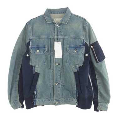 Sacai Levi’s Denim Blouson MA-1 サカイ　サイズ2 抽選販売】Levi's® x sacai Collection | sacai Official Store
