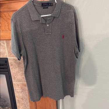 Polo By Ralph Lauren Gray Classic Polo Shirt - image 1
